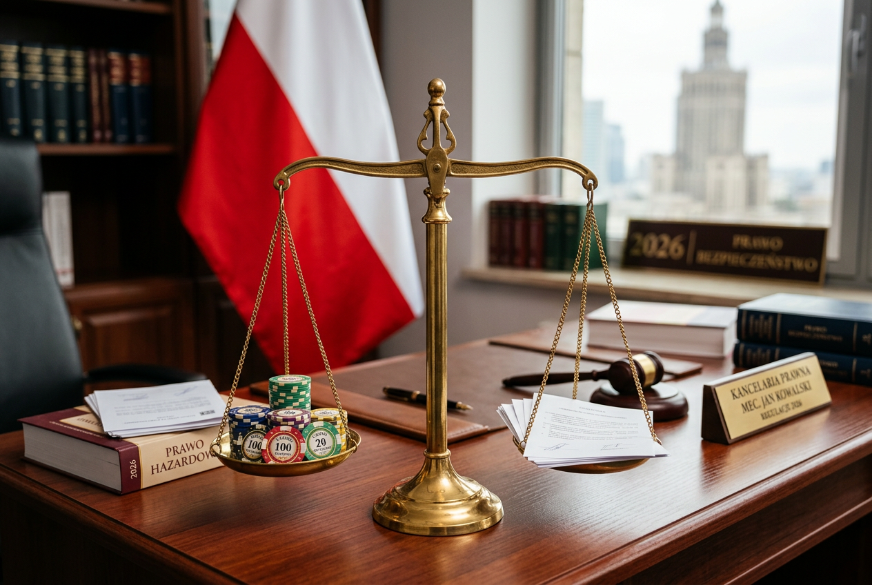 Symbole legalności i bezpieczeństwa w hazardzie online